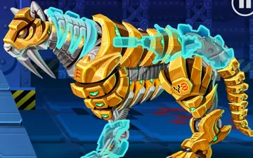 Cyber Smilodon Assembly