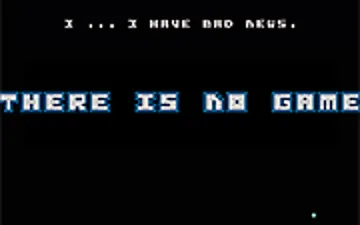 There Is No Game
