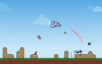 Bomber Plane: 2D Air Strike