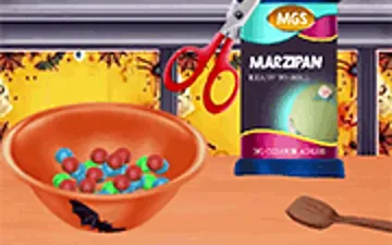 Make Halloween Dessert Plate