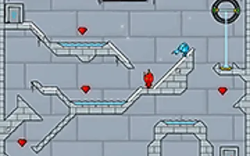 Fireboy and Watergirl in the Ice Temple
