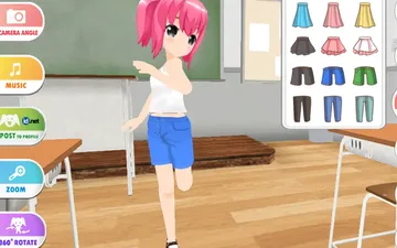 Cute Moe 3D Dressup