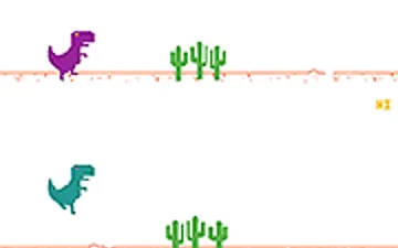 2 Player Dino Run