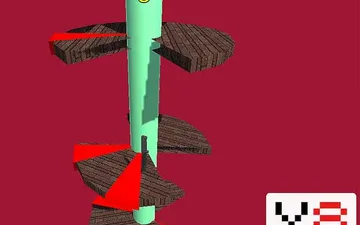 Helix Knife Jump game preview