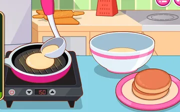 Diary Maggie: Making Pancake