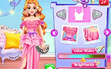 Blonde Princess #DIY Royal Dress game preview