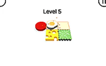 Burger Fold Puzzle