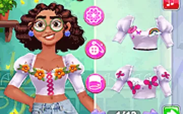 Mirabella Embroidery Love Dress Up game preview