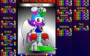 Sonic Character Designer game preview