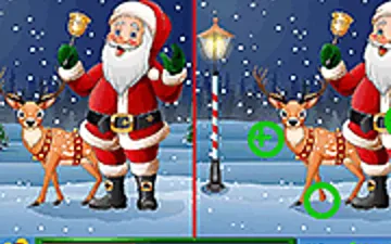 Spot the Differences: Christmas Santa