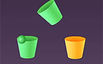 Cup Rotate: Falling Balls