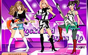 Girl Rock Band Dress Up