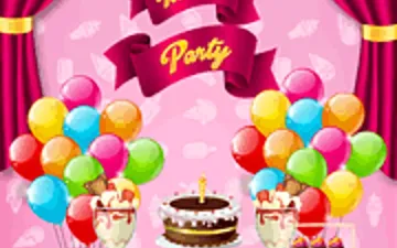 Ice Cream Birthday Party Html5