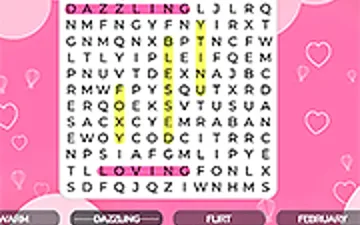 Word Search Valentine's