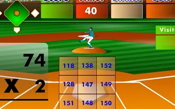 Batter's Up Base Ball Math - Multiplication Ed