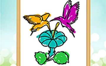 Blossom Flowers Coloring