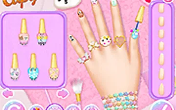 Princesses Kawaii Looks And Manicure game preview