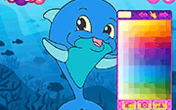 Sea Creatures Coloring Book