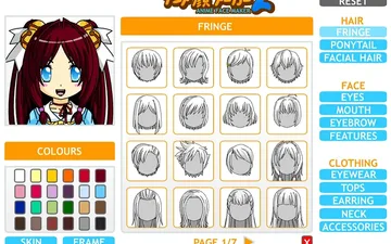 Anime face maker