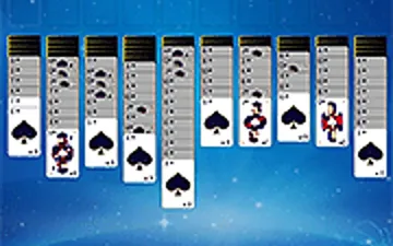 Spaceship Spider Solitaire game preview