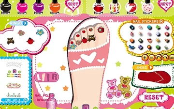 Sweet Feet Nail Polish game preview