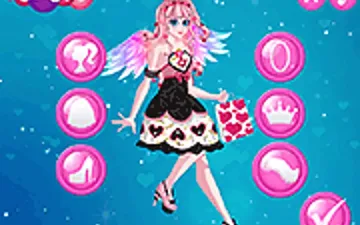 Cute Cupid is Preparing For Valentine's Day
