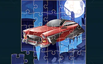 Futuristic Cars Jigsaw game preview