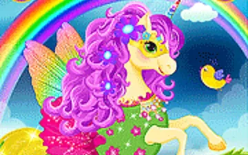 Glitter Unicorn Dress Up Girls