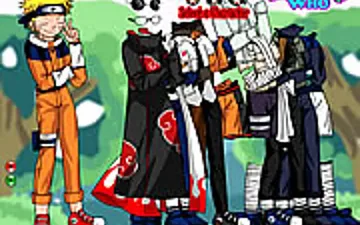 Naruto and Frieds Dress Up game preview