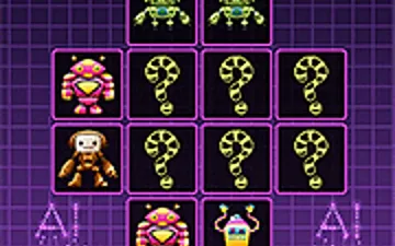 Robots Cards Match