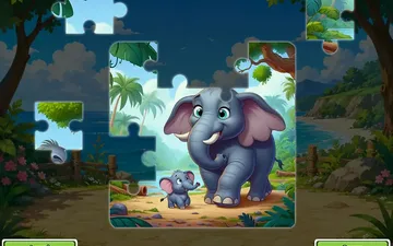 Animal Puzzle Deluxe game preview