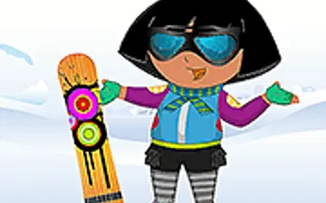 Dora Ski Winter Dressup