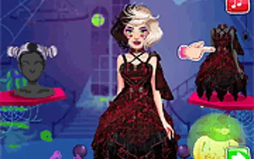 Scary Glam Halloween Make Up game preview