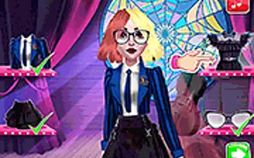 Wendy's Gothic Hairstyle Challenge