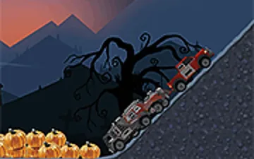 Uphill Halloween Racing game preview