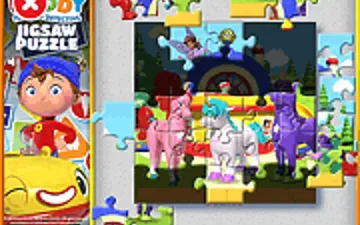 Noddy Toyland Detective: Jigsaw Puzzle game preview