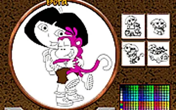 Dora Online Coloring
