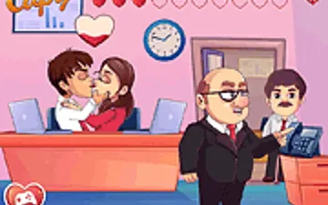 Office Kissing Challenge
