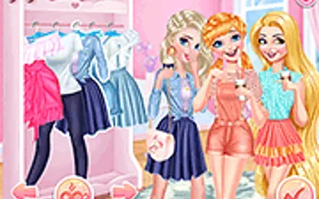 Princesses Out for Coffee