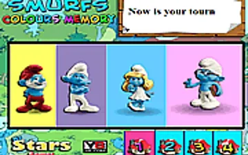 Smurfs Colours Memory