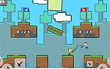Friends Battle Swords Drawn
