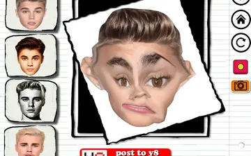 Funny Justin Face game preview