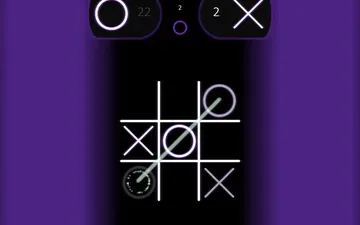 Super Neon Tic-Tac-Toe