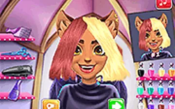 Clawdia Wolfgirl Hairstyle Challenge game preview