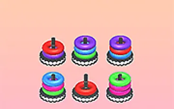 Hoop Stack Brain Puzzle