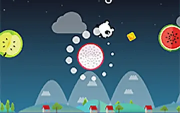 Runner Fruit Jumping