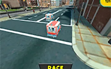 Ambulance Gear Racing Stunt 3D game preview