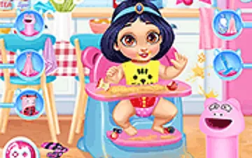 Messy Baby Princess Cleanup