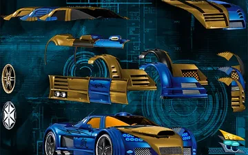 Blue Demon Car