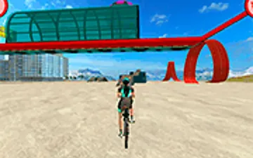 Impossible Stunt Bicycle Racing
